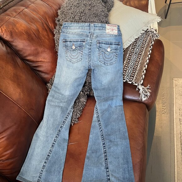 True Religion Joey low rise flare jeans - Picture 3 of 4